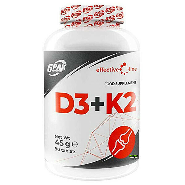 6Pak Nutrition D3 + K2